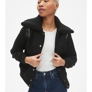 Gap Varsity Wool Bomber Jacket